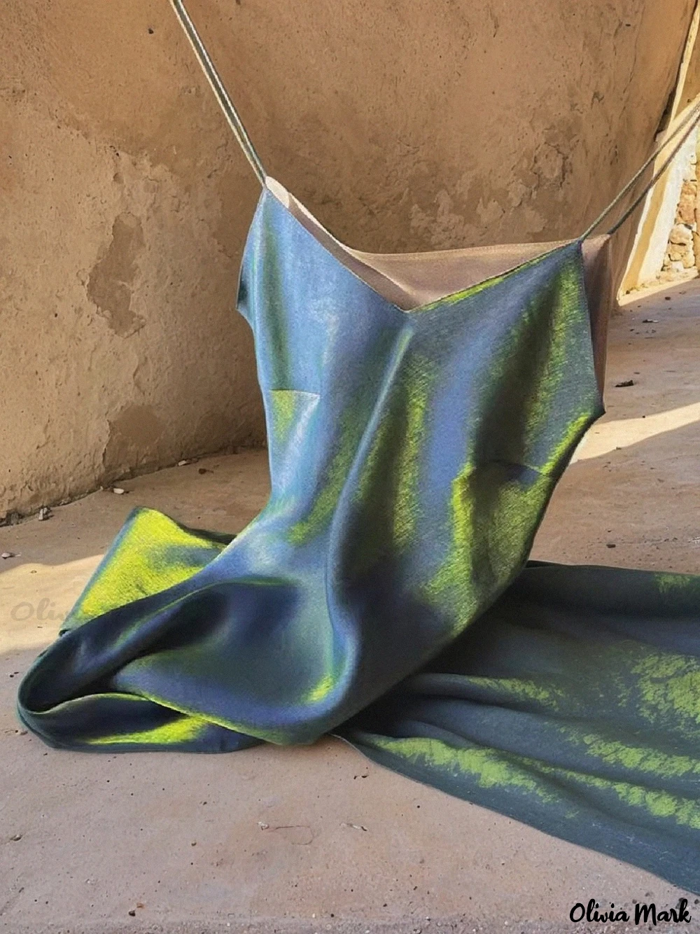 Chic Long Evening Gown Spaghetti Straps Prom Party Dress cc1613