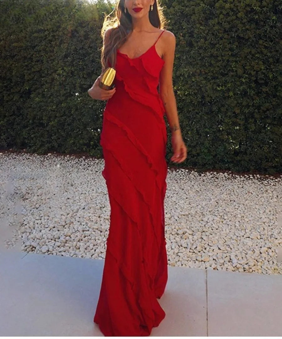 Backless Maxi Dress
