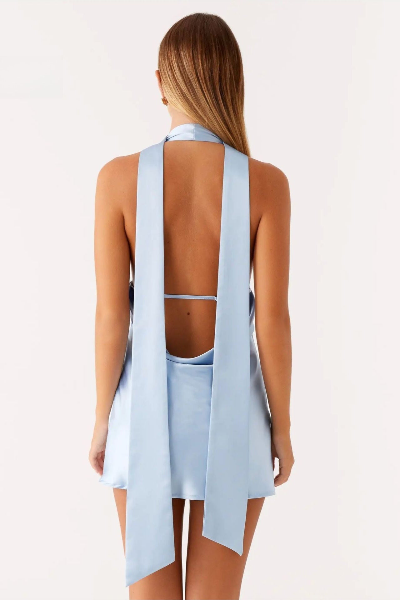 Backless Mini Dress