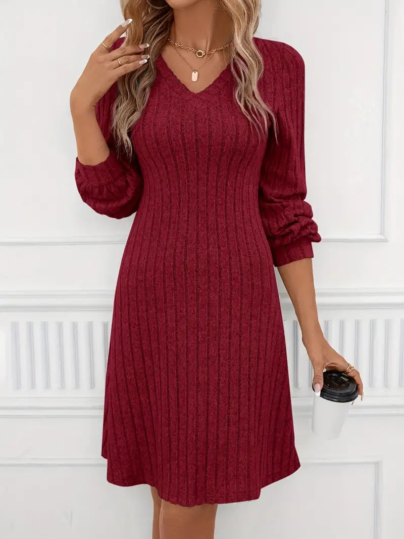 Tamara Effortless Knitted Dress Chic Silhouette Collection