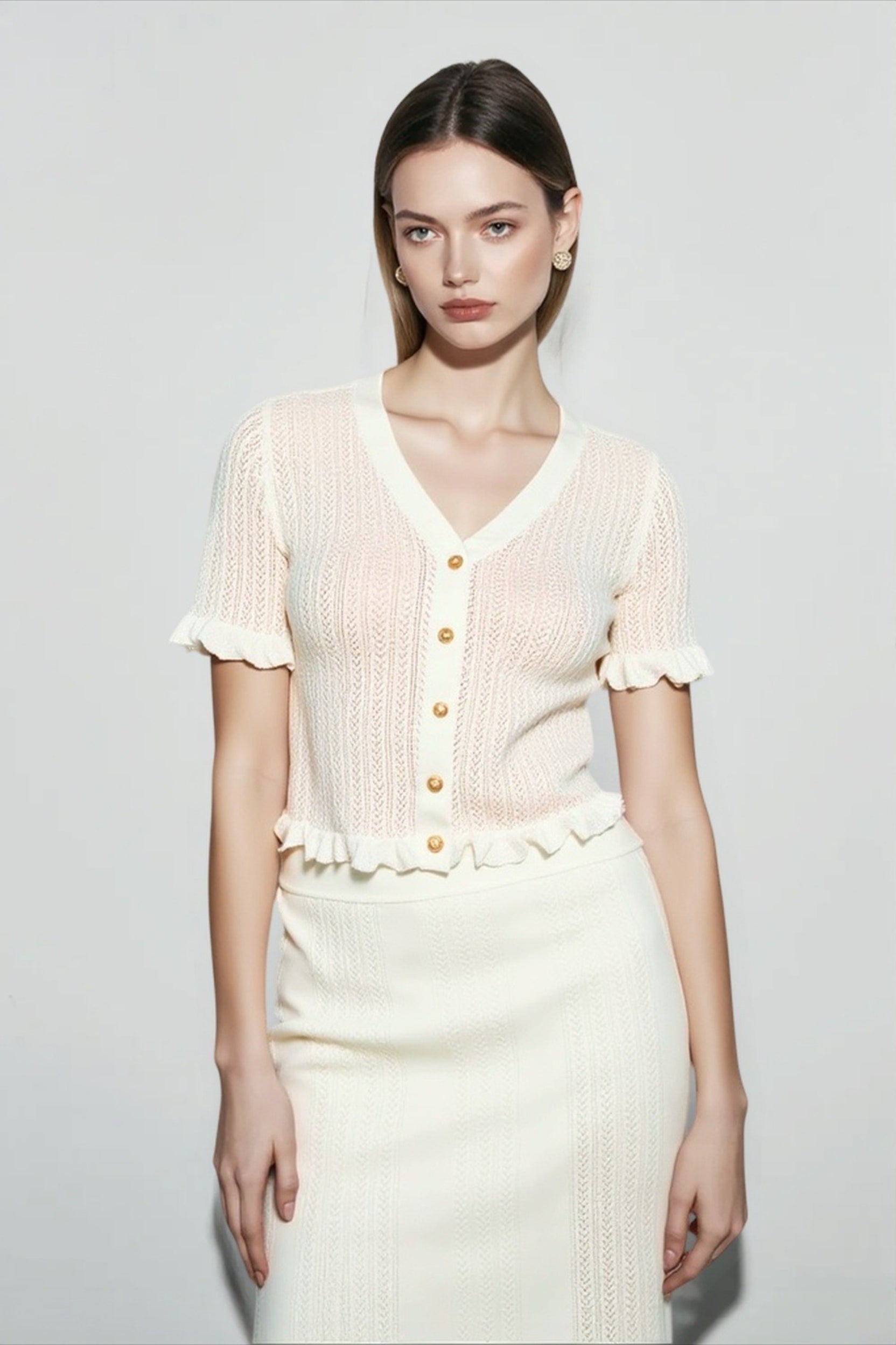 High-Waist Crop Top