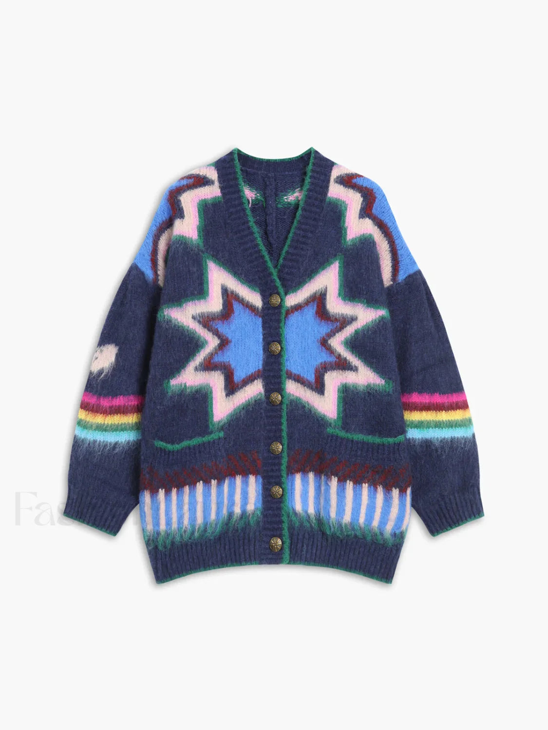 Caesars Charming Palace Cardigan Blue / XS Sweaters L