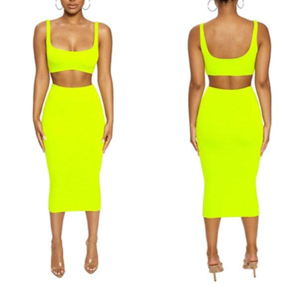 Camari High Waist Midi Skirt