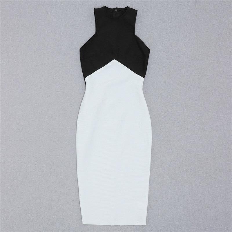 Camilla Two-tone Sleeveless Dress