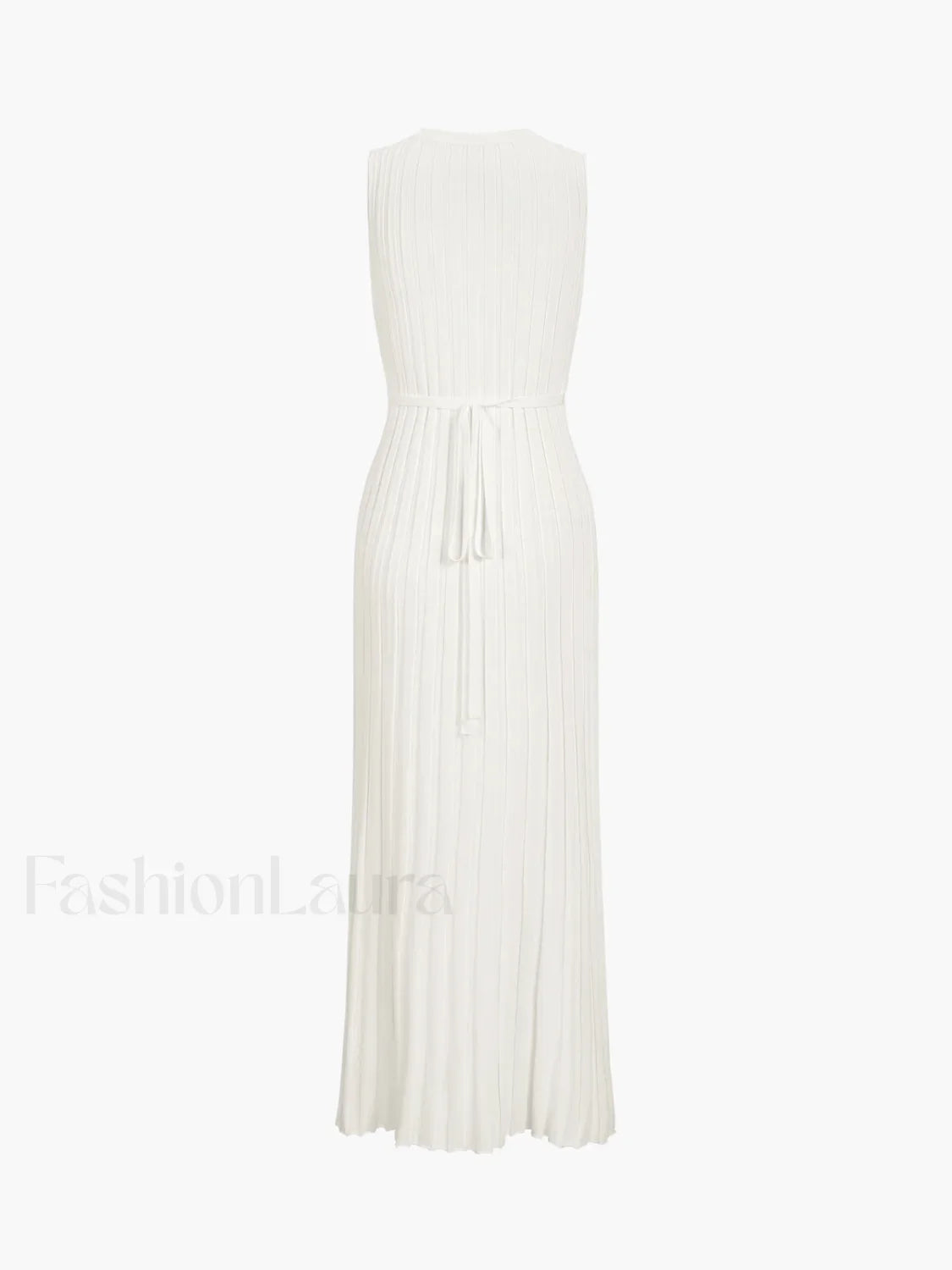 Camille Knit Graceful Pleat Maxi Dress