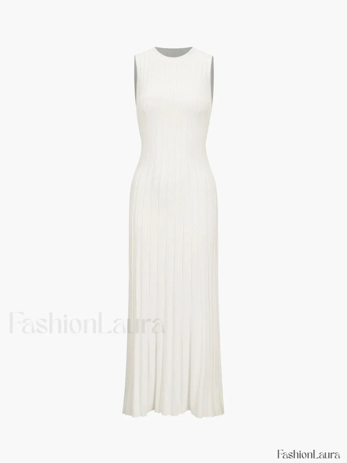 Camille Knit Graceful Pleat Maxi Dress