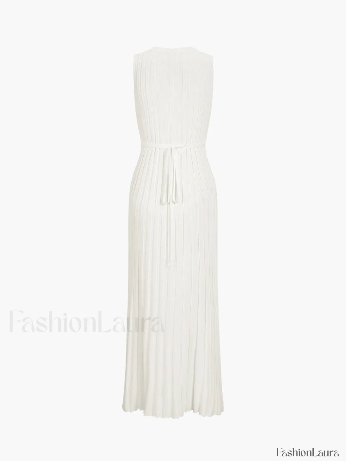 Camille Knit Graceful Pleat Maxi Dress