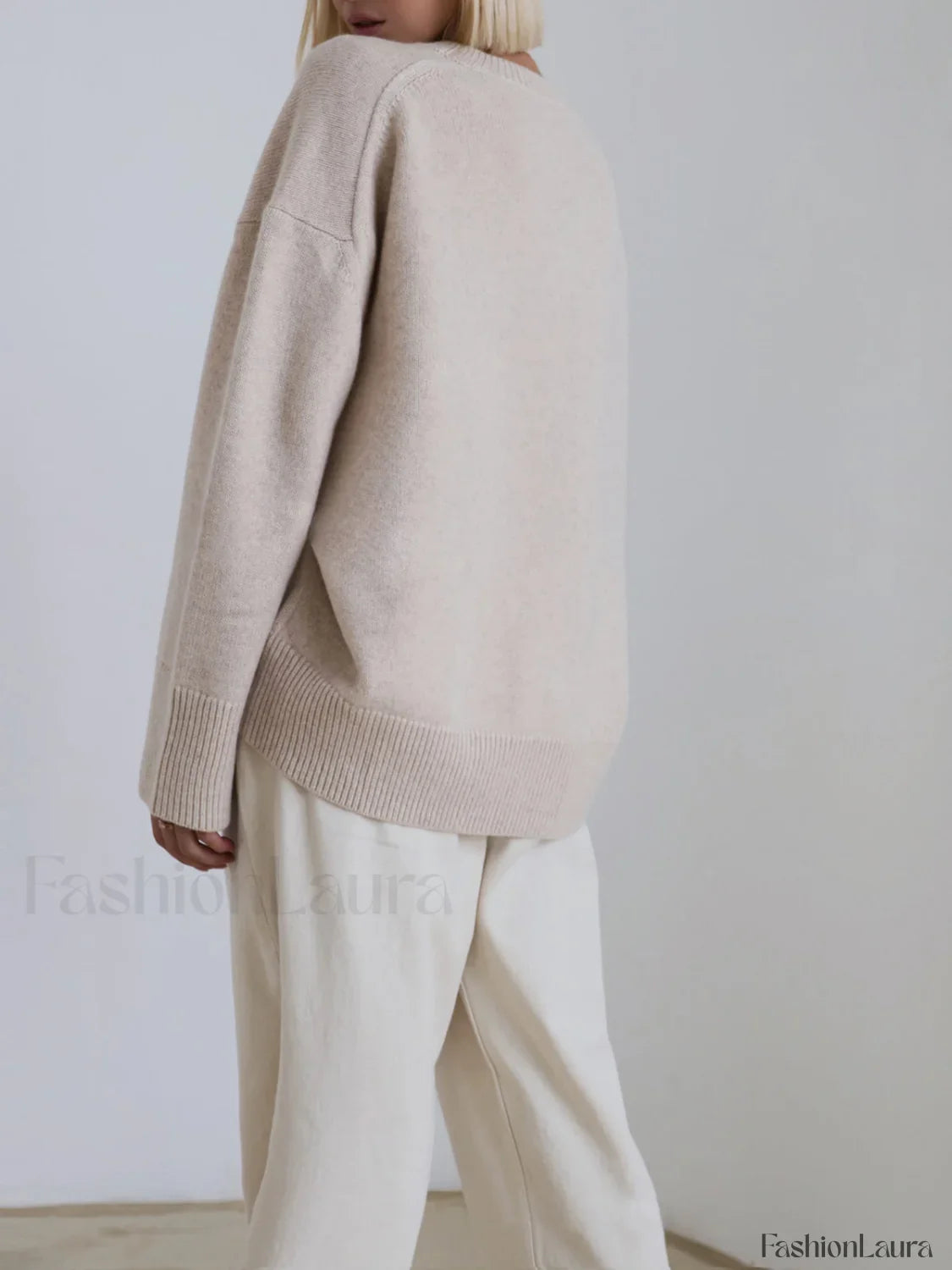 Candyfloss Oversized Graceful Pullover Sweater