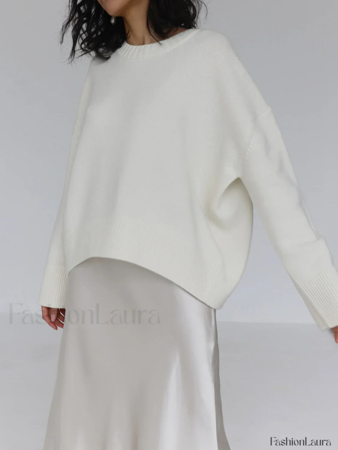 Candyfloss Oversized Graceful Pullover Sweater