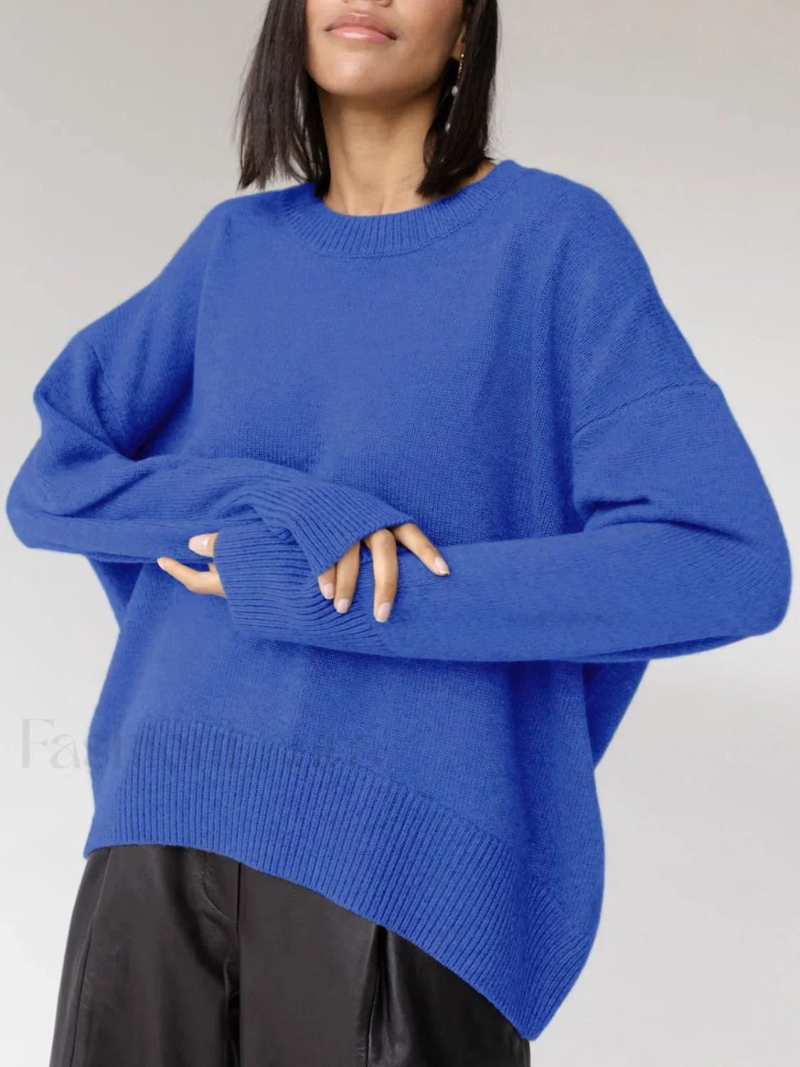 Candyfloss Oversized Pullover Sweater Blue / XS Sweaters