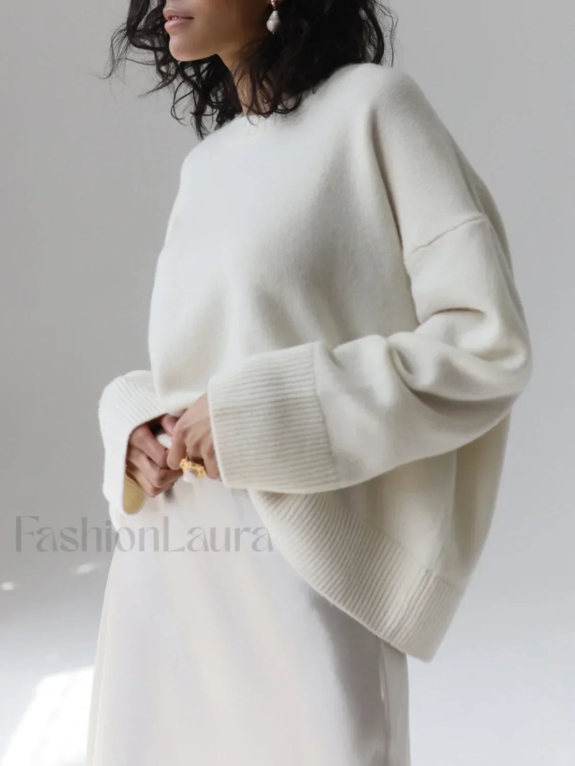 Candyfloss Oversized Pullover Sweater