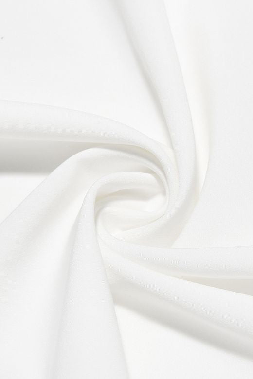 Capri Strapless Midi Dress - White Pearl
