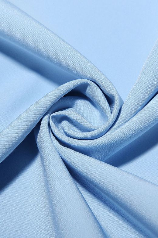Capri Strapless Midi Dress - Sky Blue
