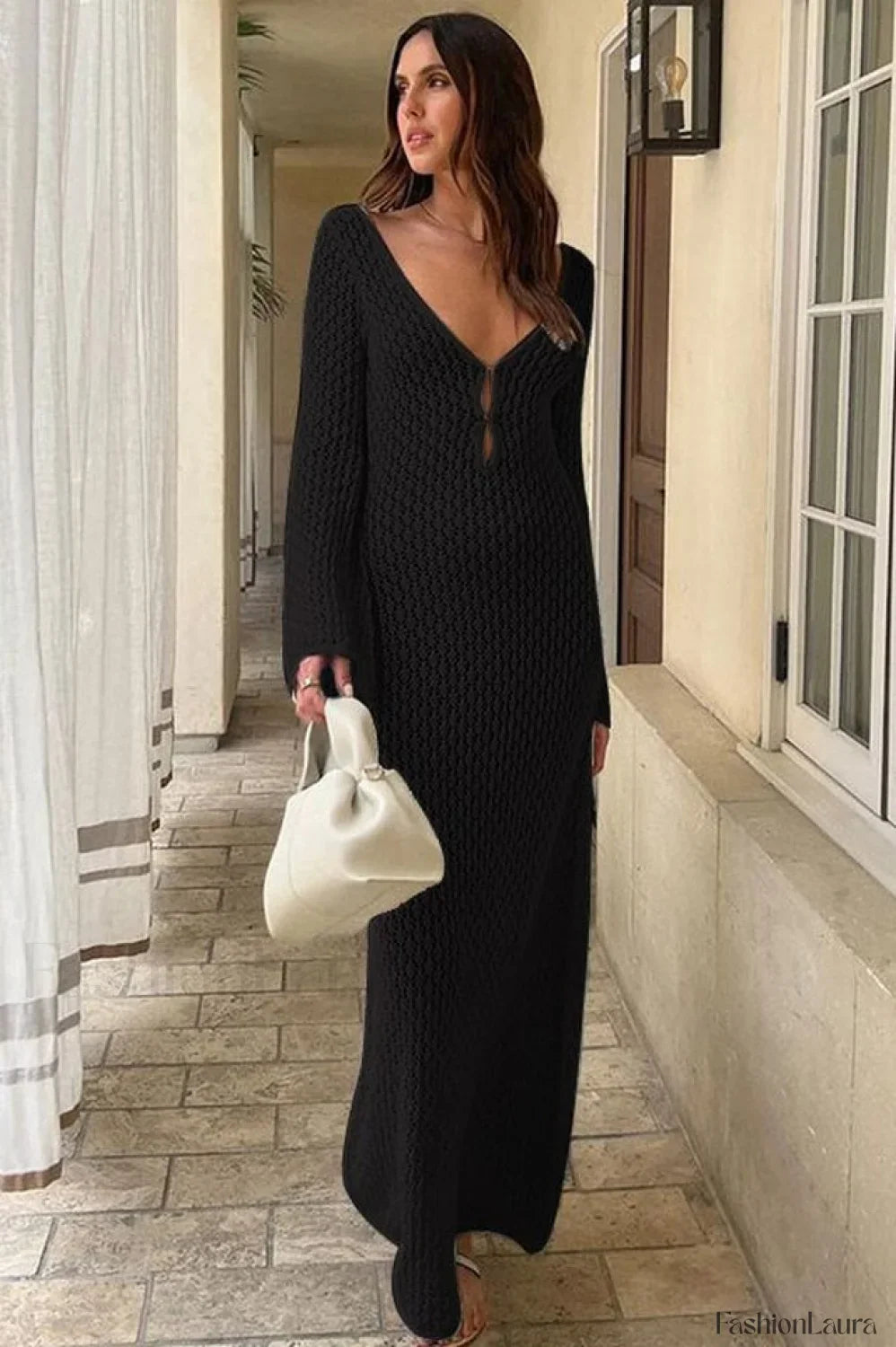 Caprice Elegant Maxi Dress