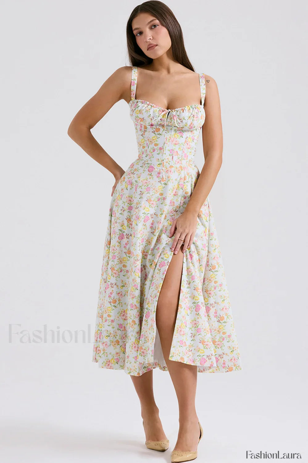 Carmen Elegant Bustier Sundress