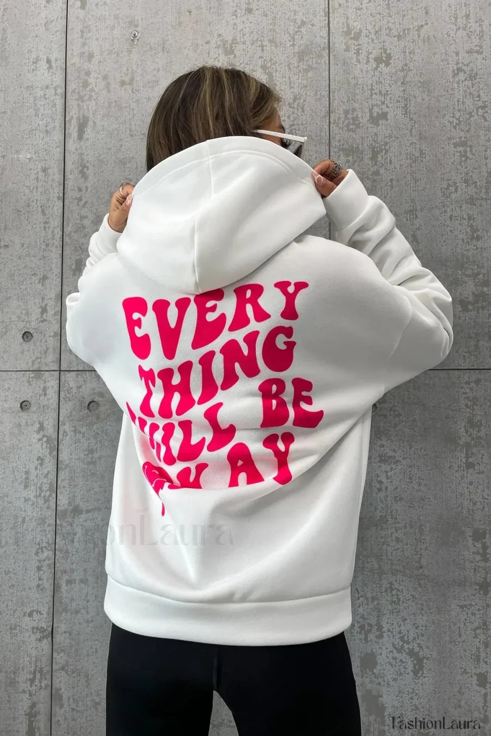 Casual Pocket Hooded Hoodie