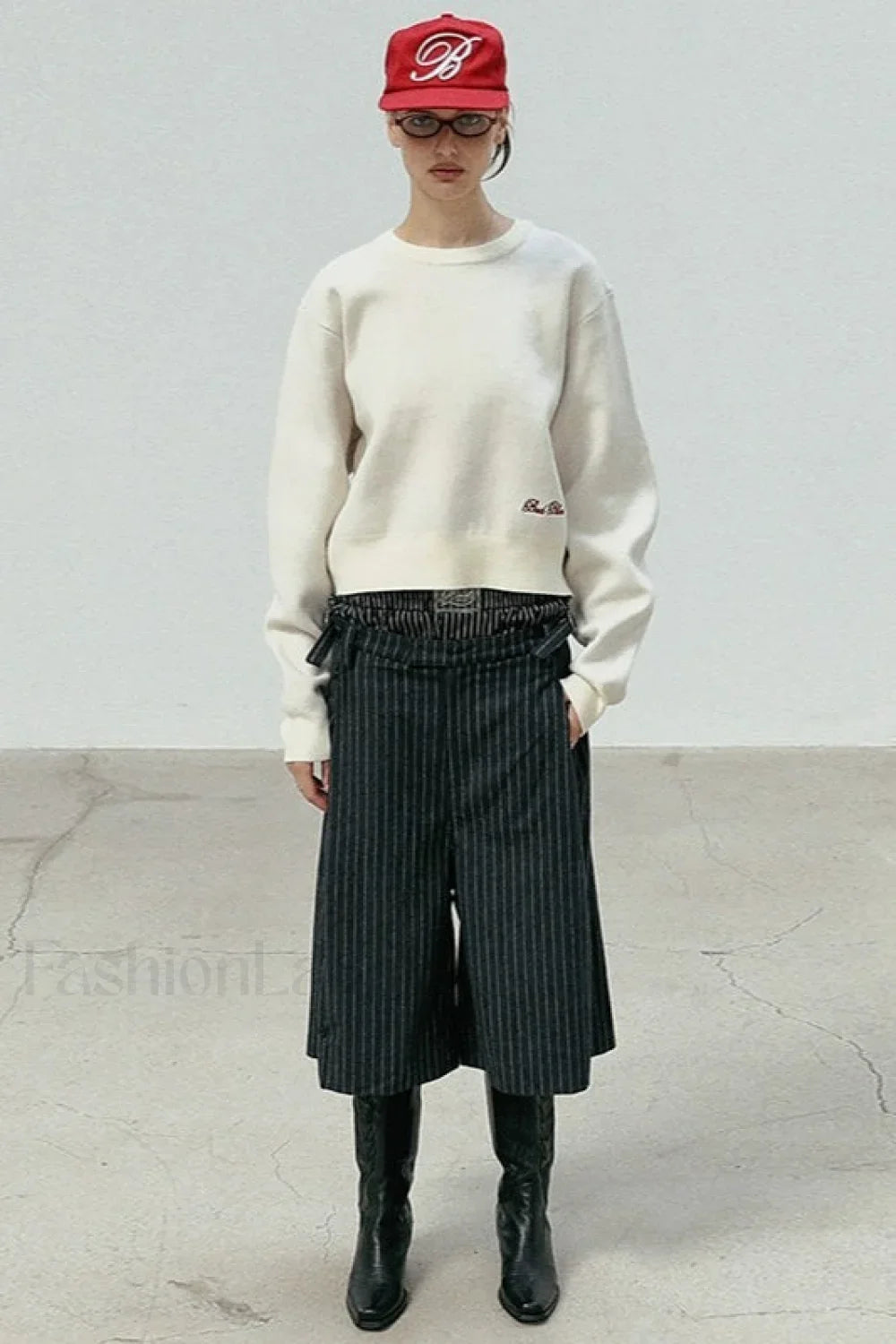 Casual Vintage Crew Neck Sweater