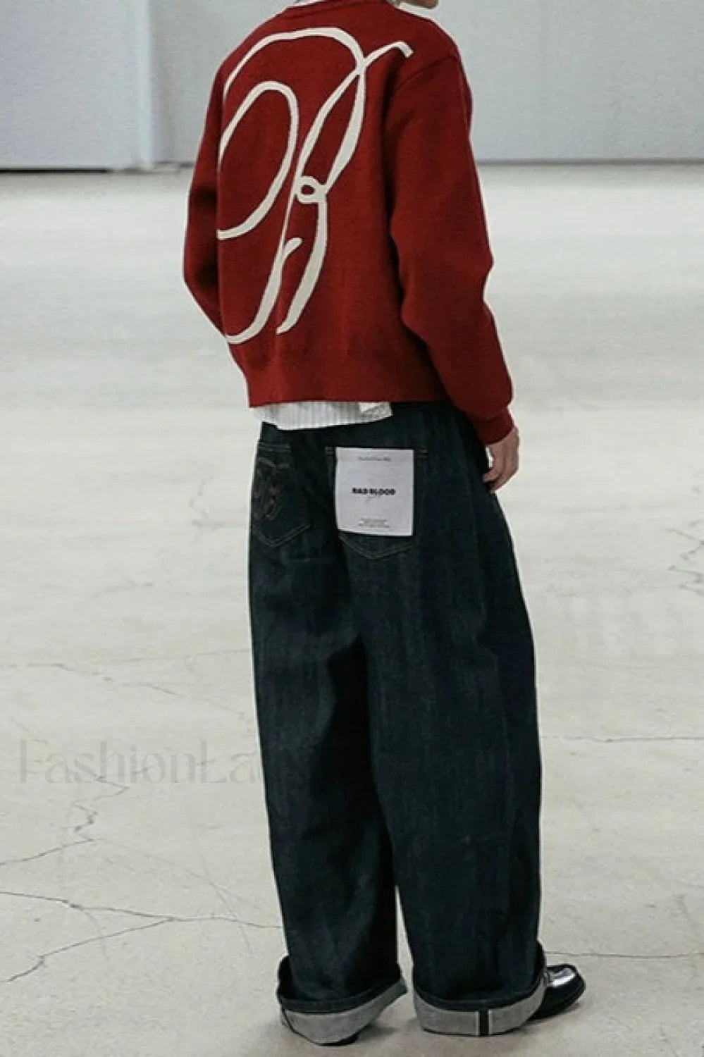 Casual Vintage Crew Neck Sweater