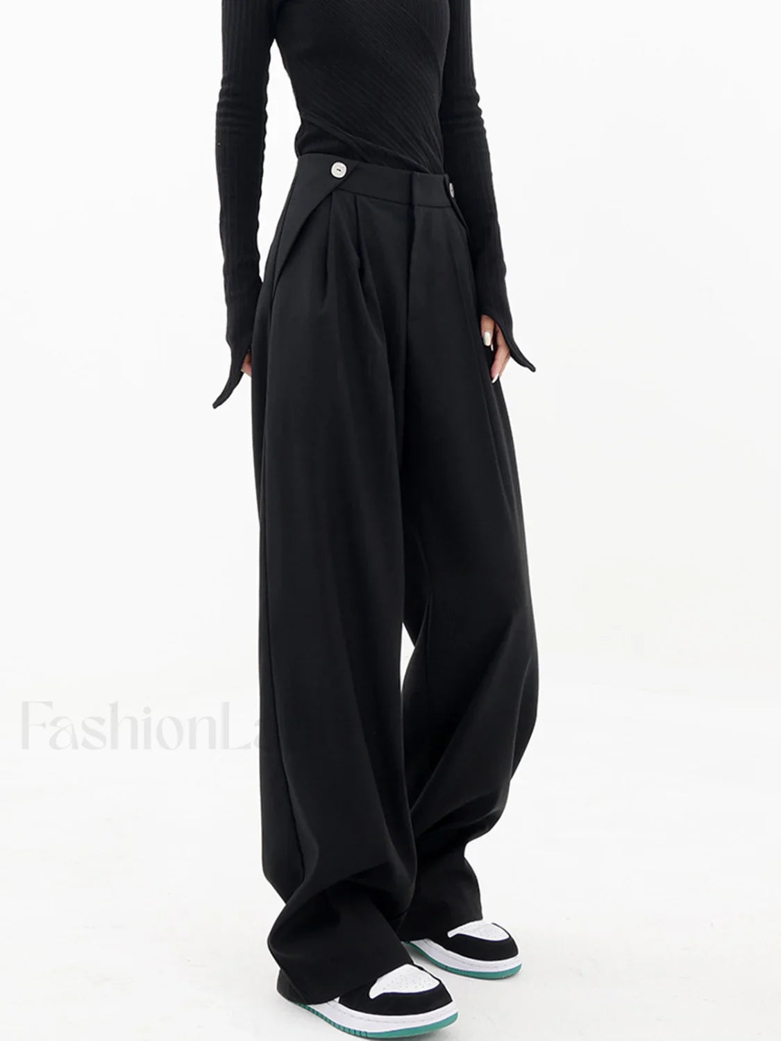 Casual Wide Graceful Leg Pants
