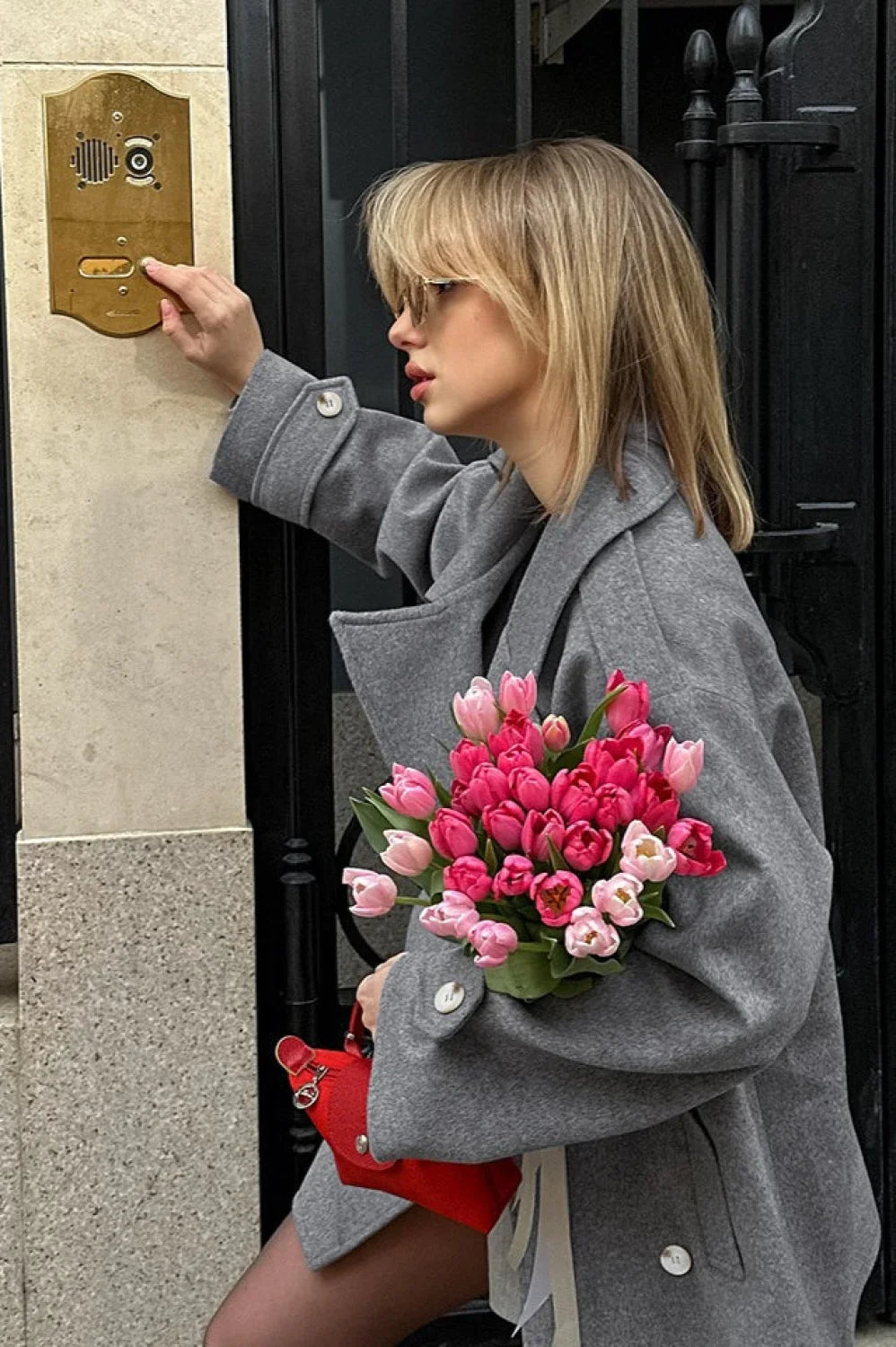 Casual Wool Blend Blazer Coat