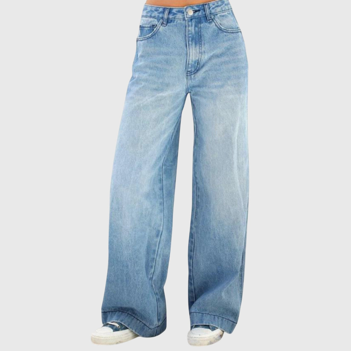 High Waist Wide Leg Jeans