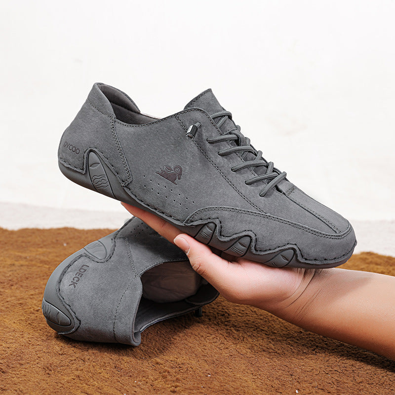 Italian Suede High Boots Handcrafted With Velcro ���Special price limited time sale-FREE SHIPPING