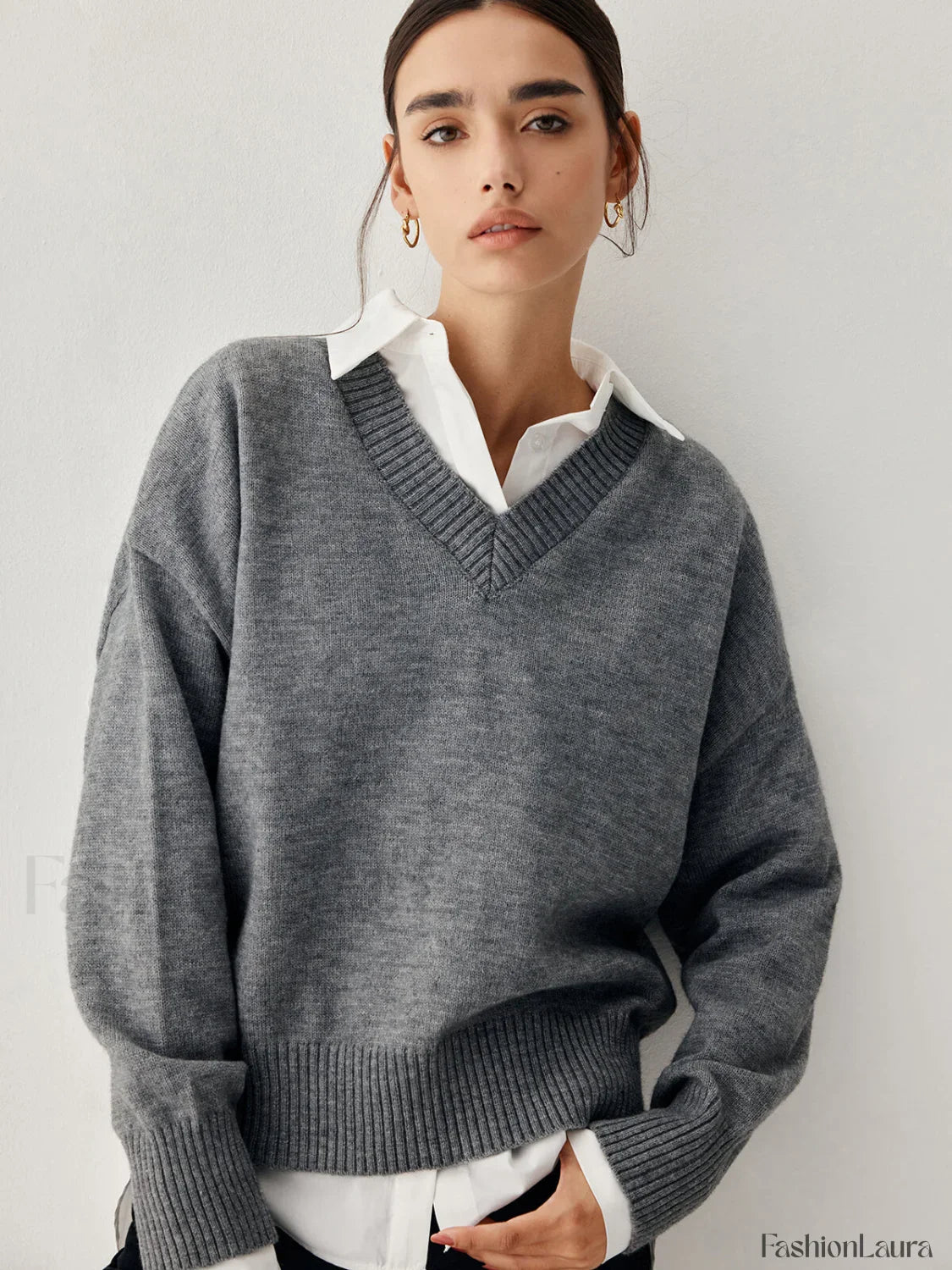 Charcoal Charming Sweater
