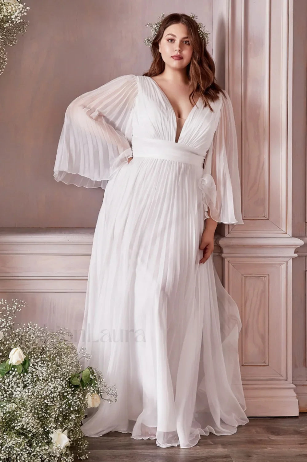 Cinderella Divine Stylish CD242 Maxi Dress