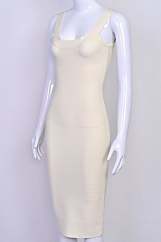 Cindy Bandage Midi Dress - Army Green