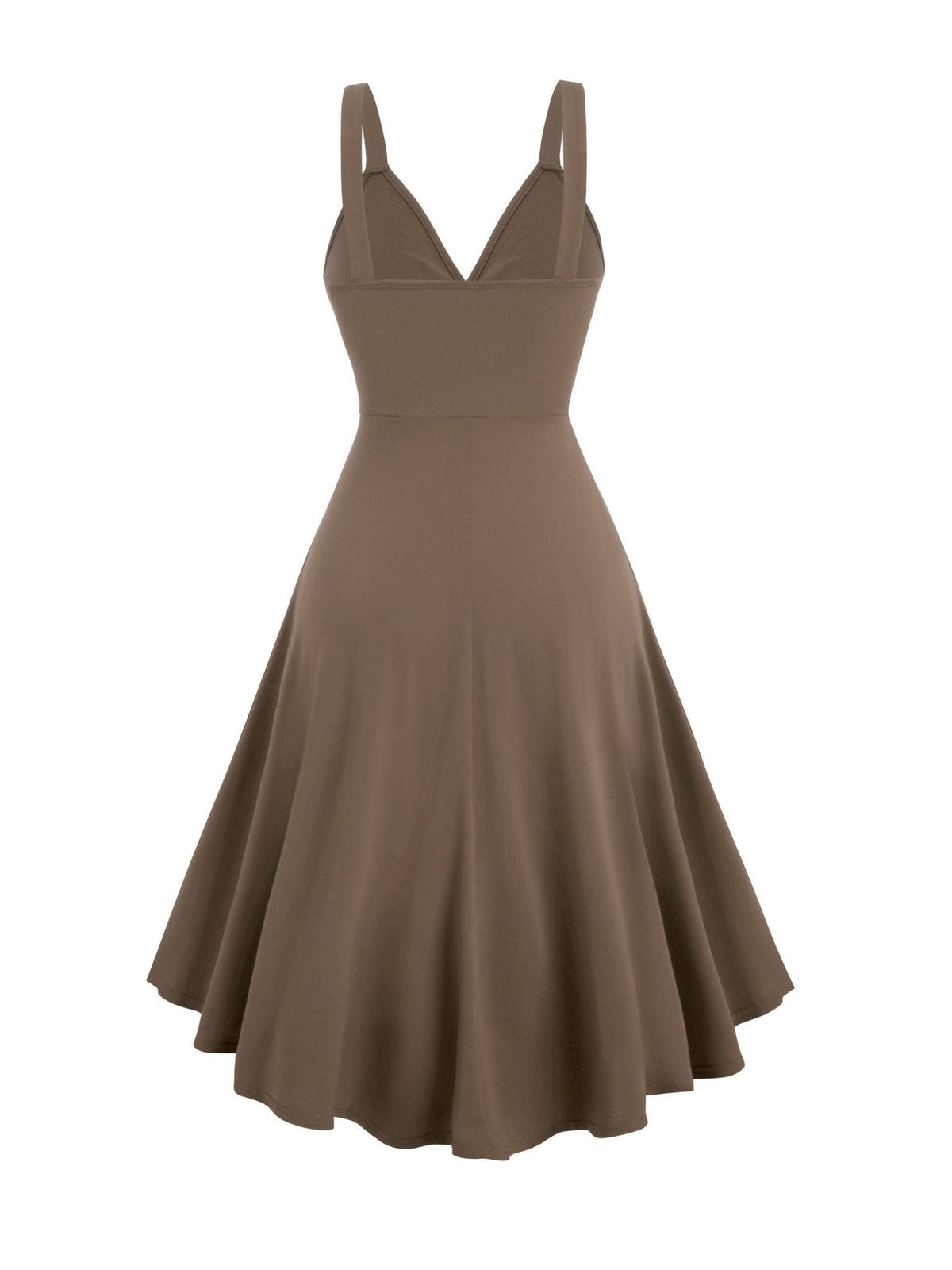 Ambar Chic Backless Wrap Dress for Women Elegant Evening Look - View 5