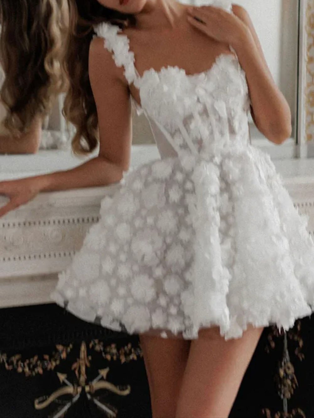 Clementine Lace Mini Dress 3