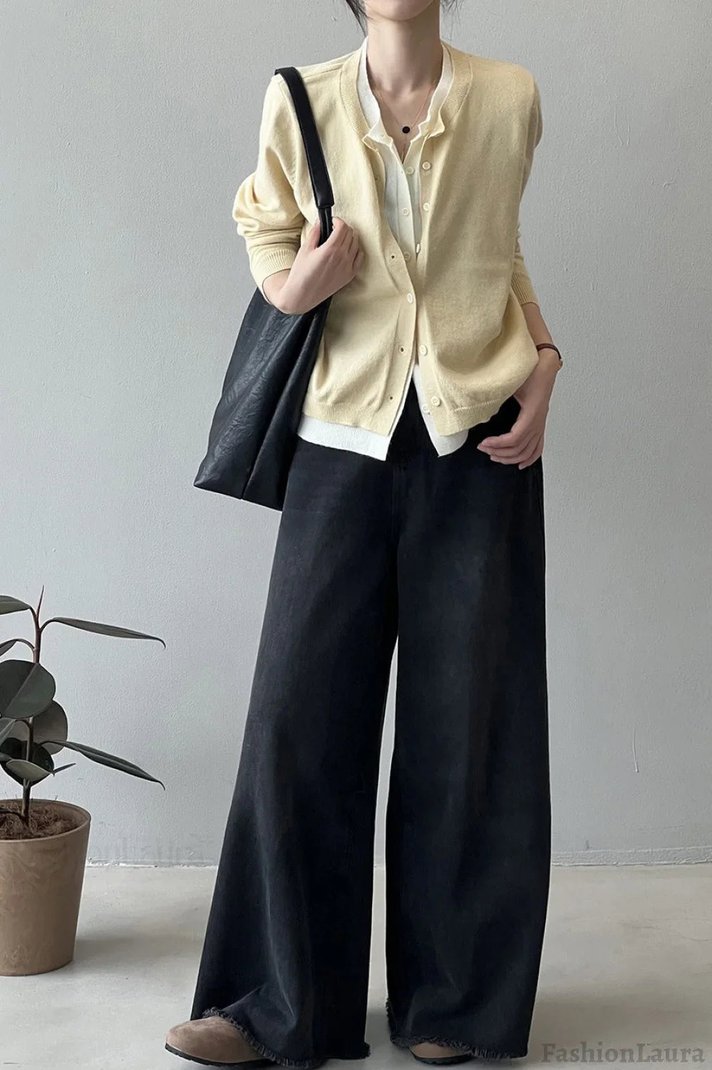 Color Block Layered Cardigan