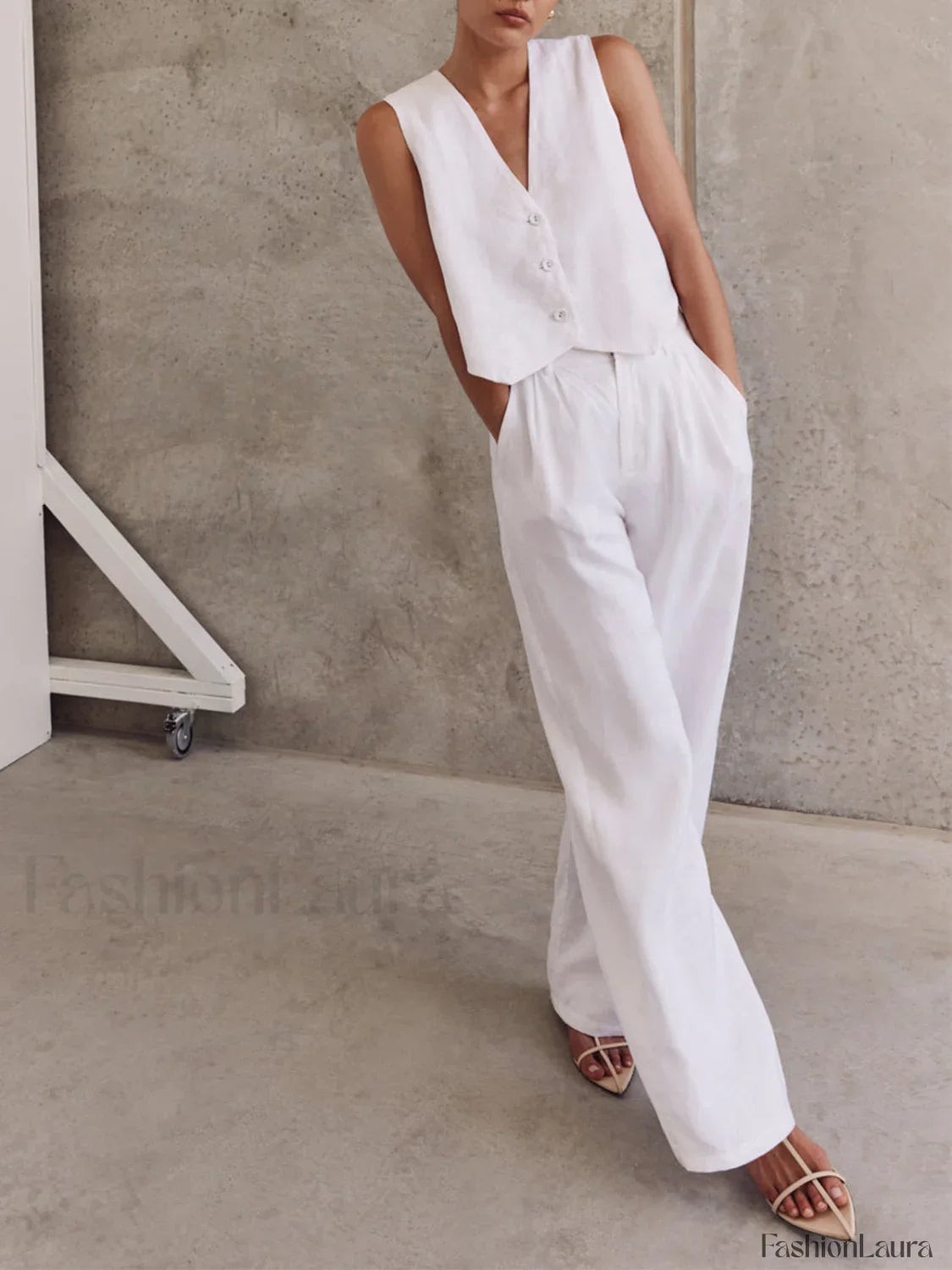 Cotton Casual Pants Set