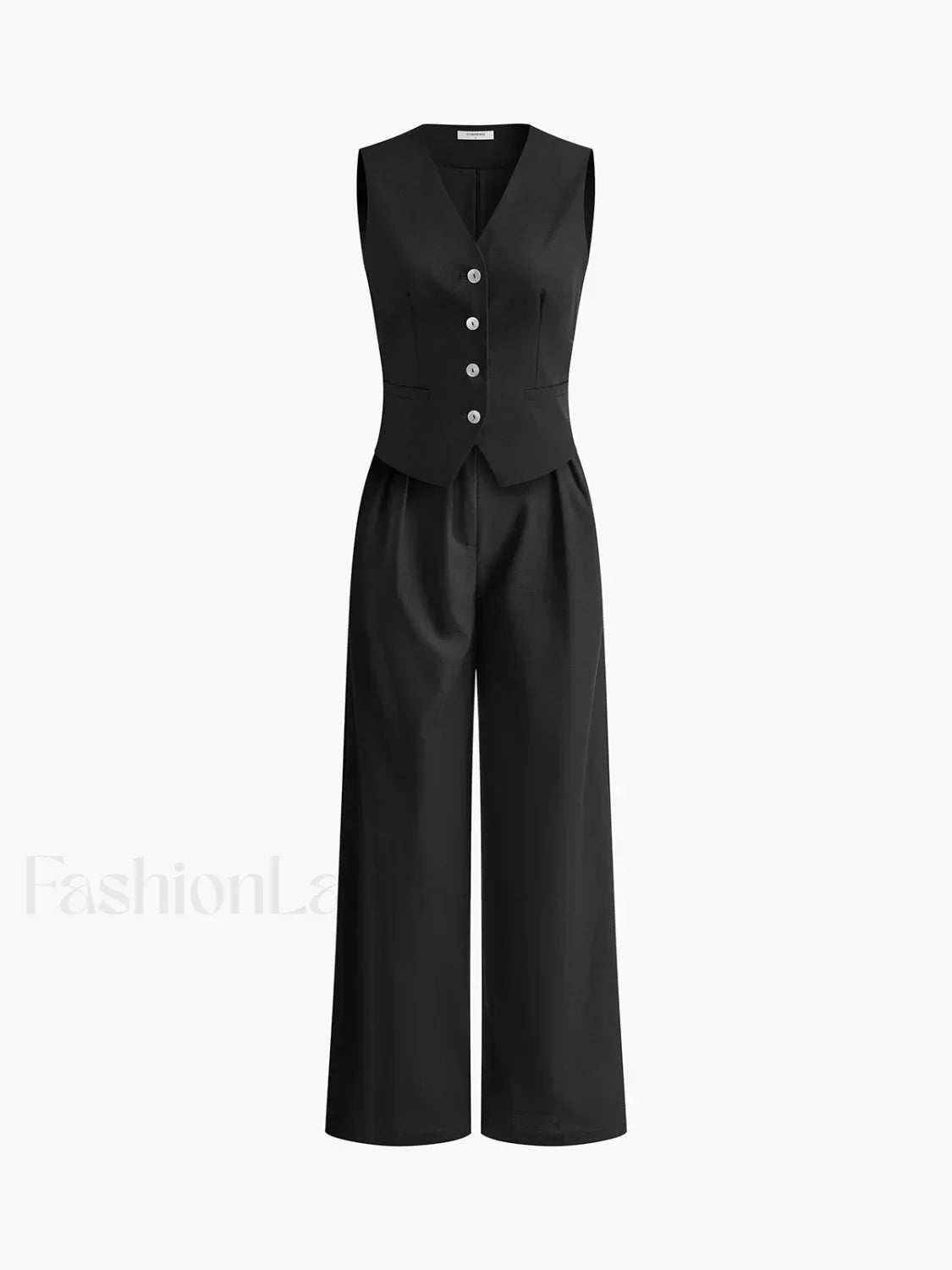 Cotton & Linen Pants Set