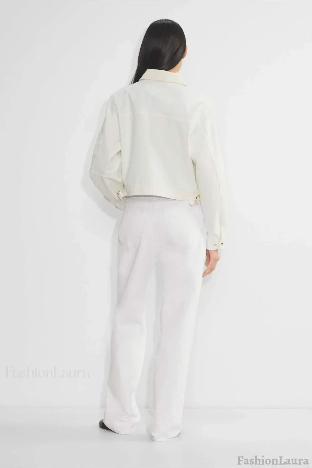 Cropped Utility Workwear Jacket