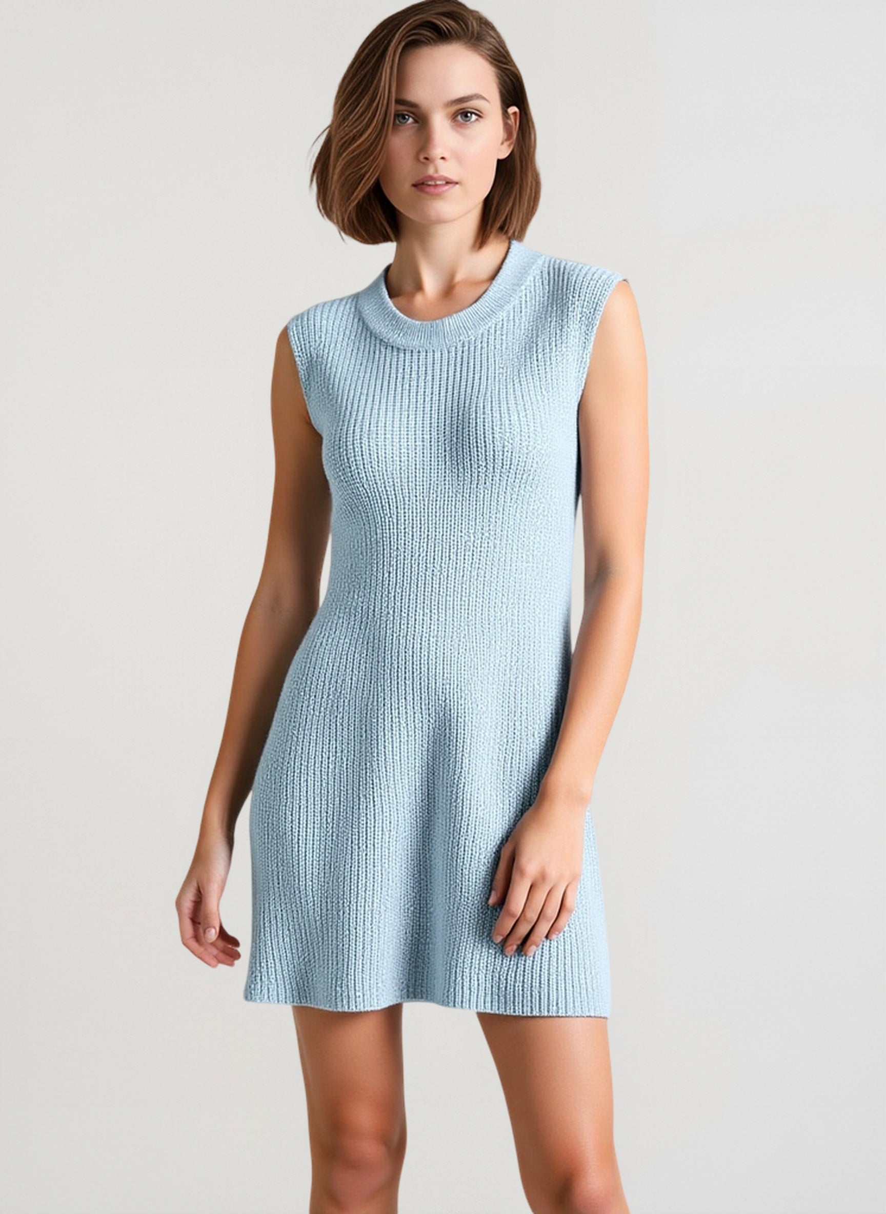 High-Waist Backless Off-the-Shoulder Lace Dress