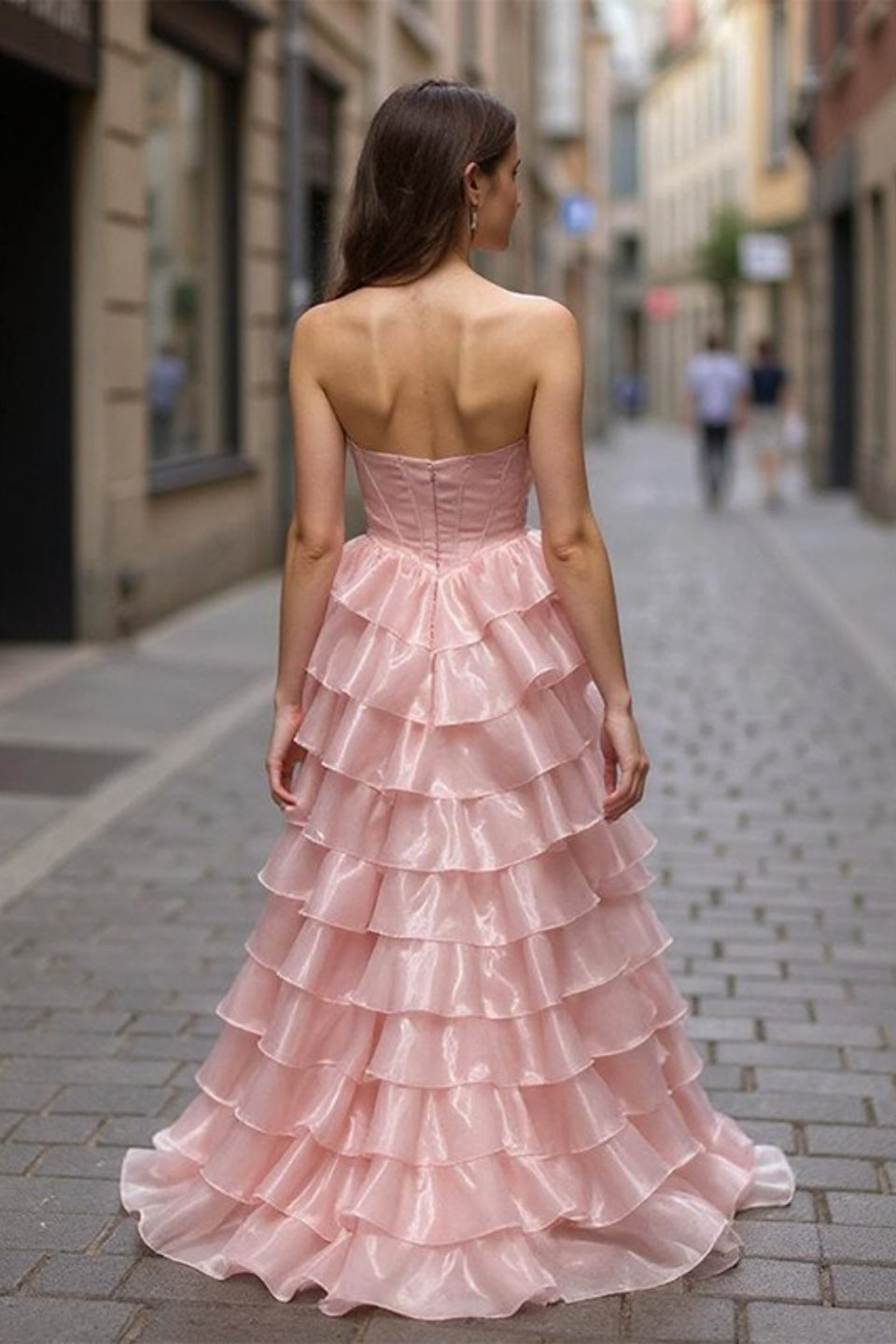 Sheer Mesh Corset Dress
