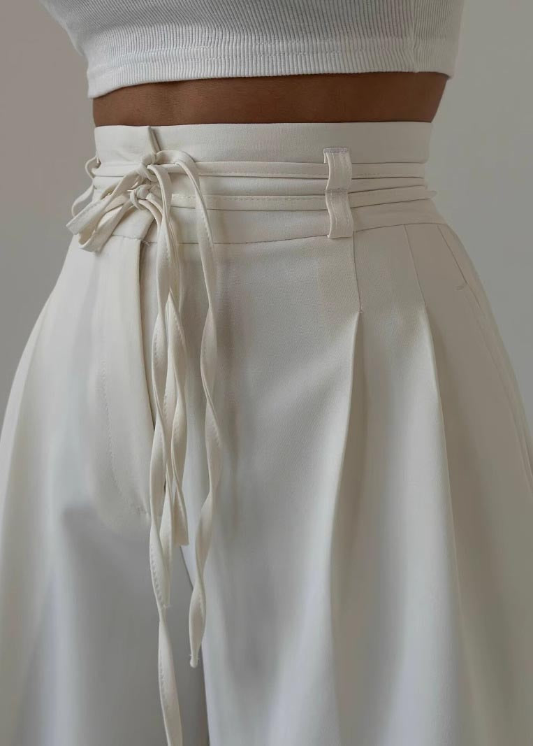 A Vintage Style Pants with Delicate Timeless Details