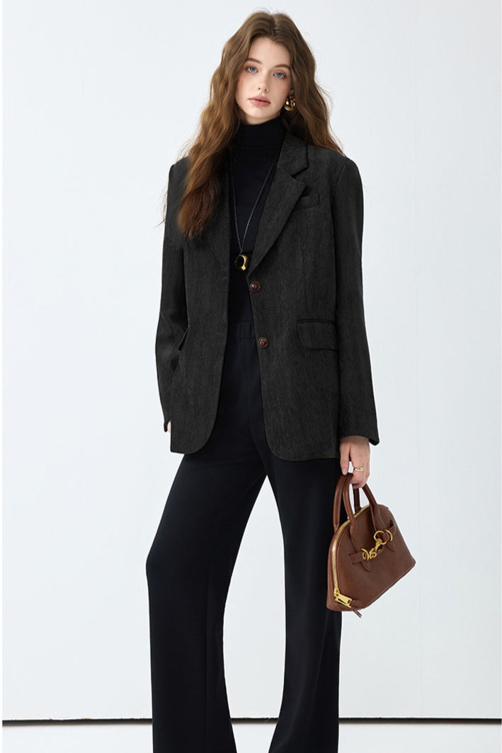 Oversized Retro Tailored Blazer