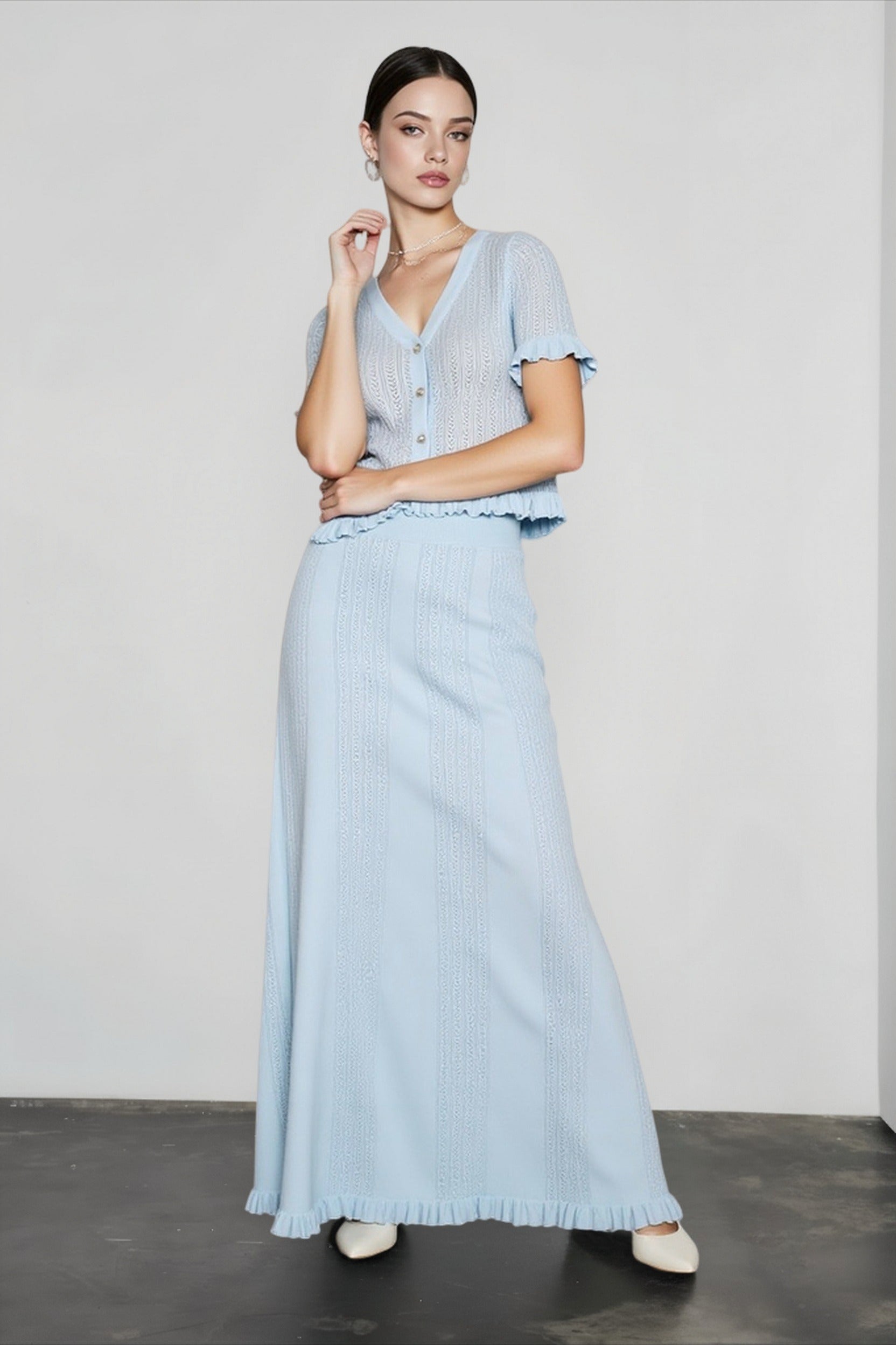 High-Waist Crop Top