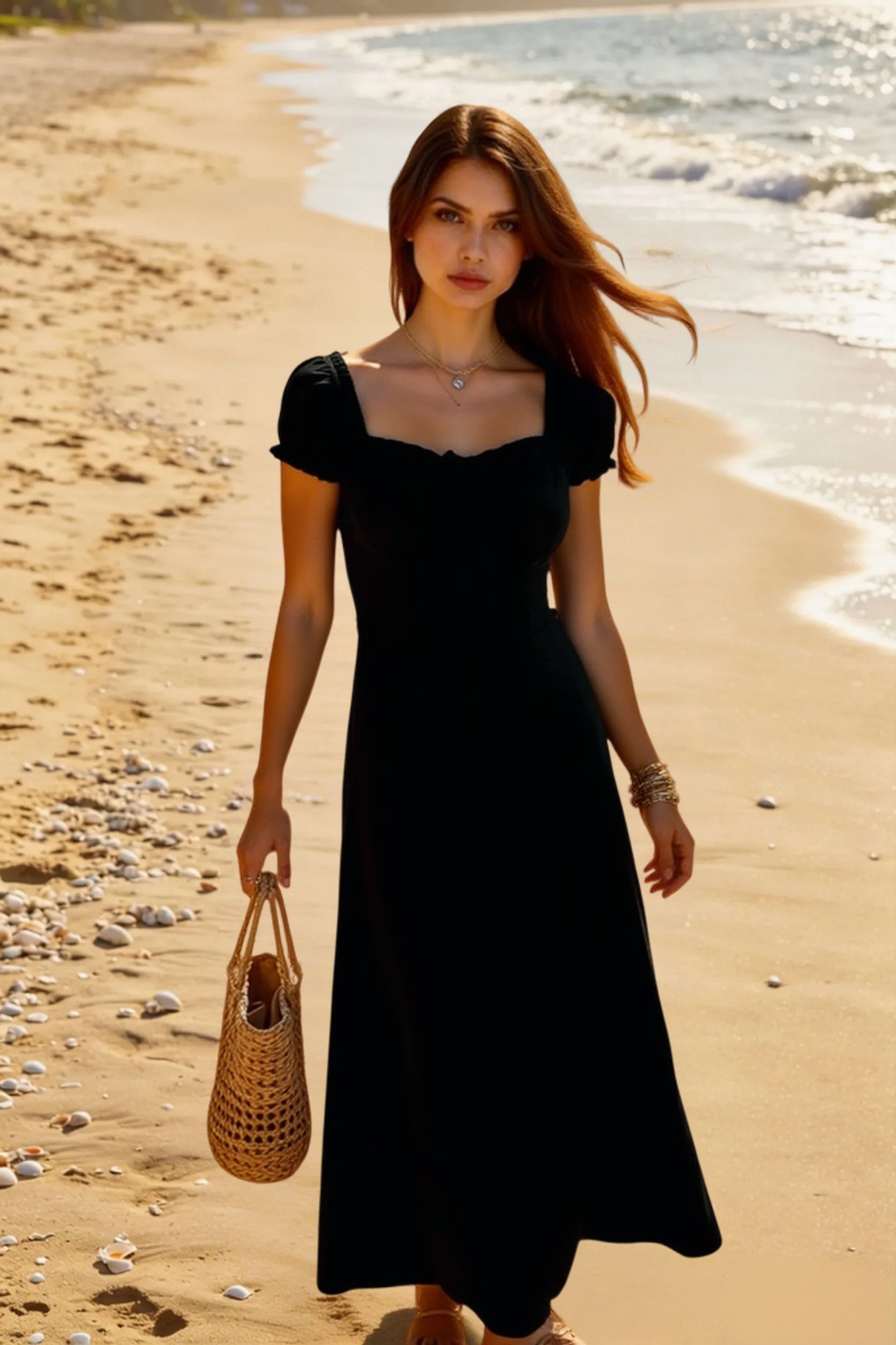 Ruched Maxi Dress