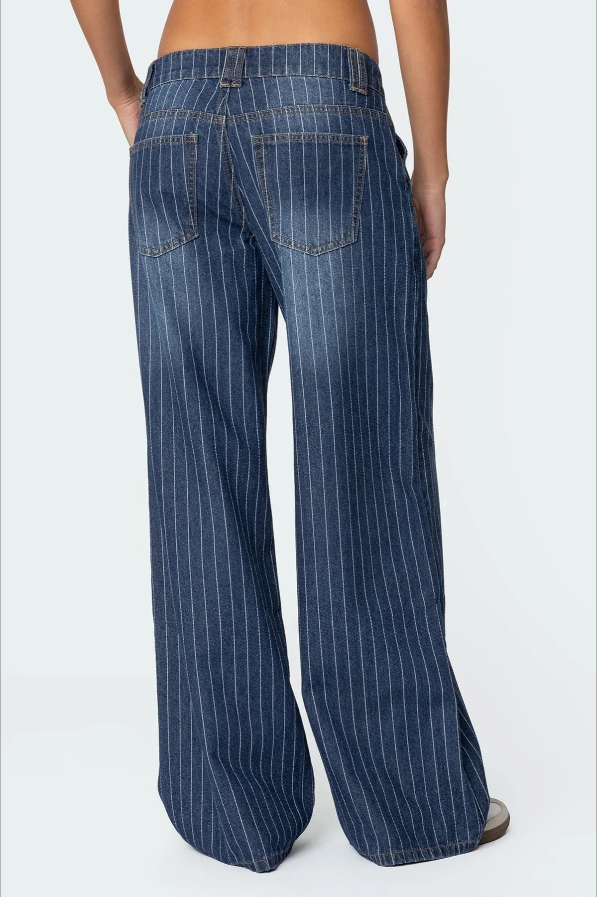 Vintage Washed Denim Jeans