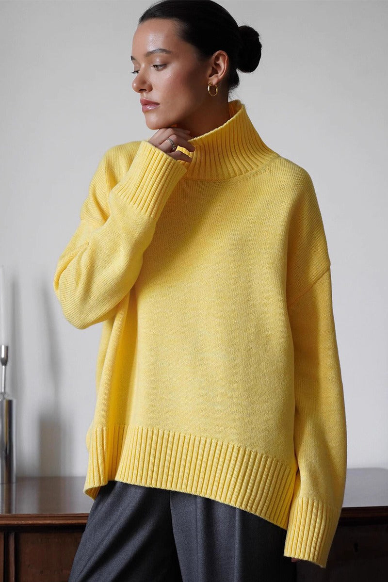 Turtleneck Knit Sweater