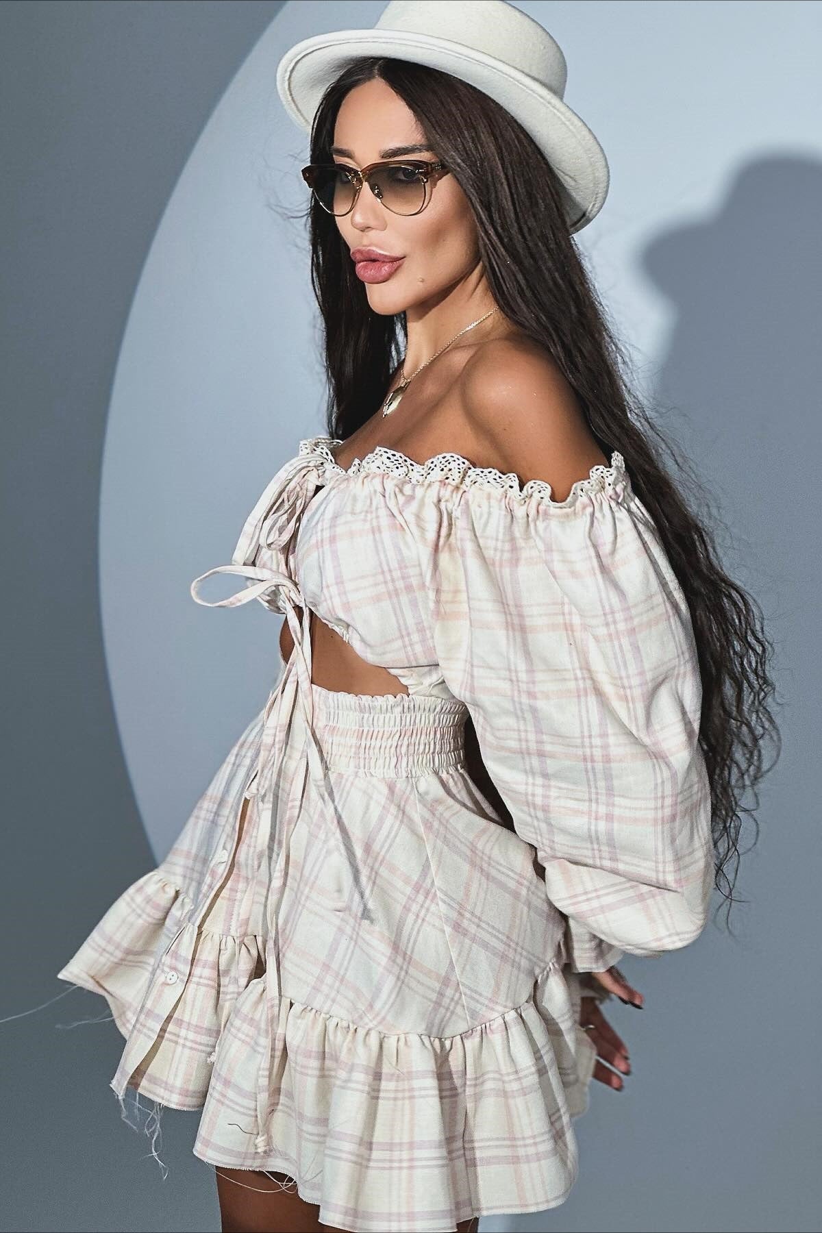 Cutout Lace Off-the-Shoulder Mini Dress - View 2