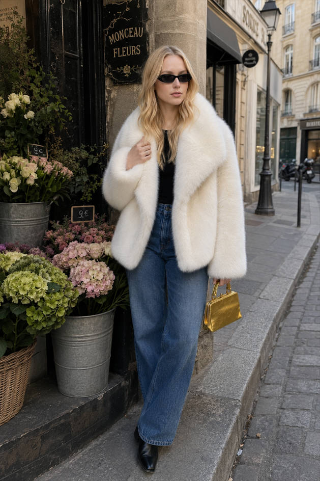 Thickened Faux Fur Coat
