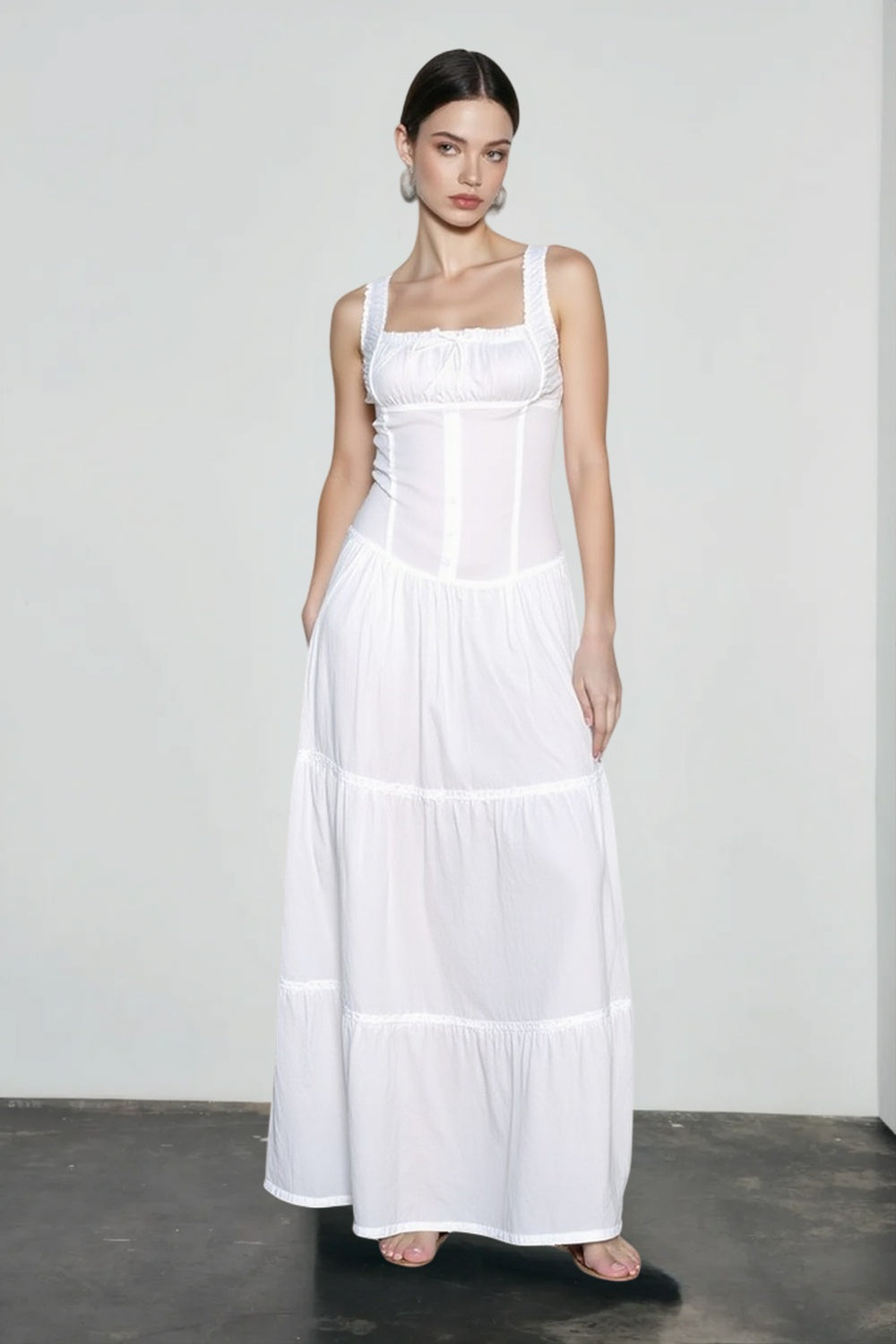 Ruched Maxi Dress