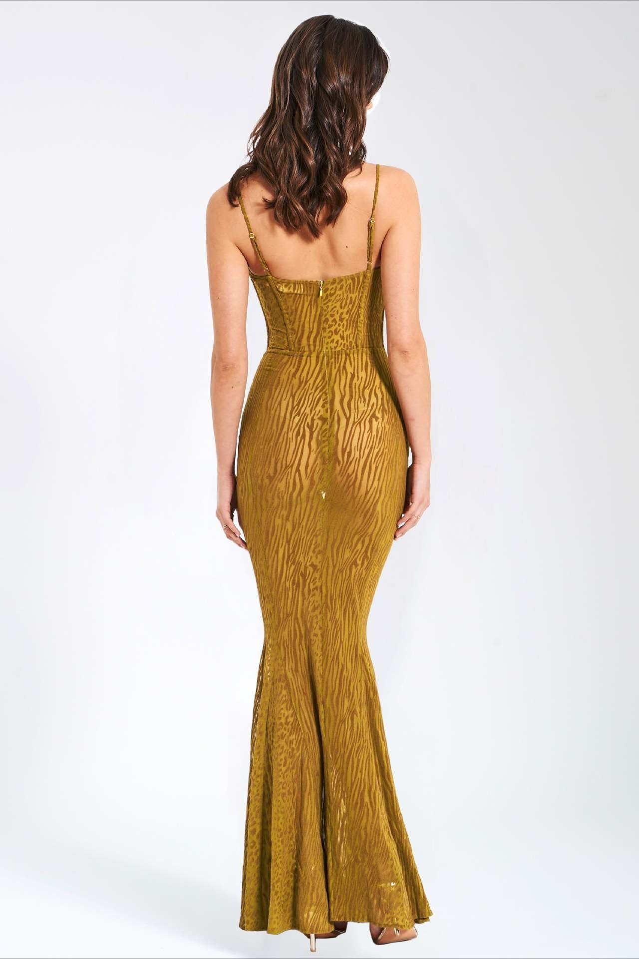 Leopard Print Slip Dress