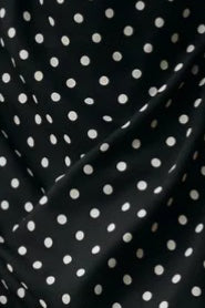 Polka Edition Dot OffShoulder Cami Tie Maxi Dress