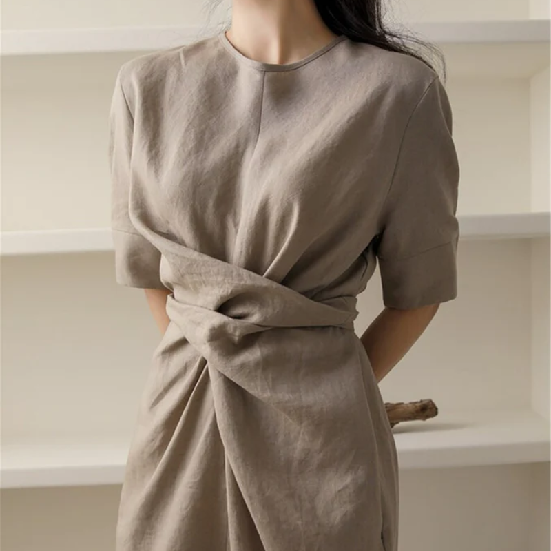 Josefina Timeless Lange Wrap Dress Midi Evening Wear Edit