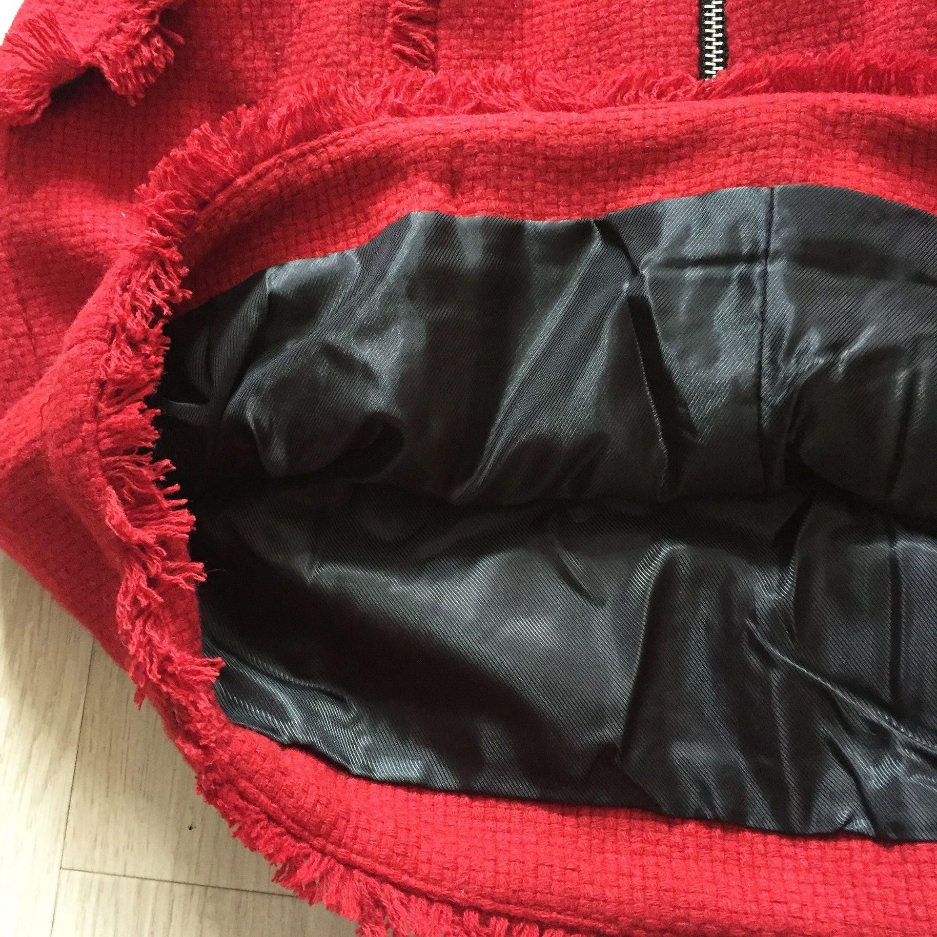 Daphne Tweed Solid Decor Skirt